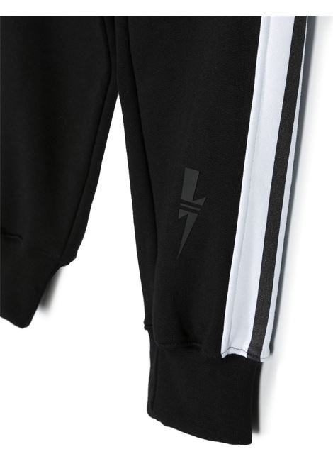 Pantaloni sportivi con stampa NEIL BARRETT KIDS | 032292110